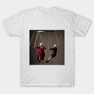 Pensioners as trapeze Artists T-Shirt